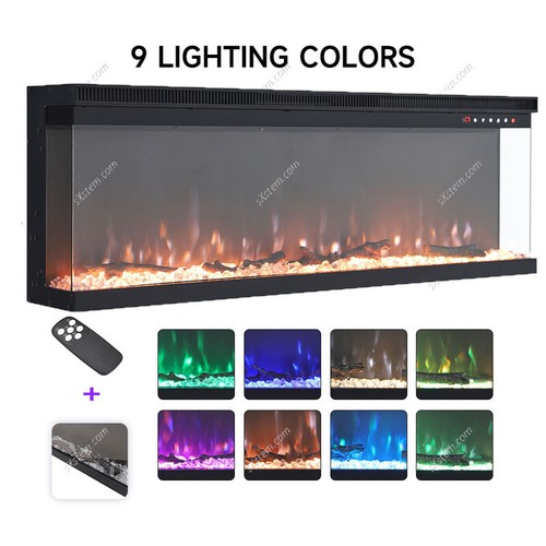Media electric fireplace - media,