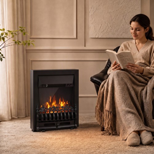 Electric fireplace stove - electric,