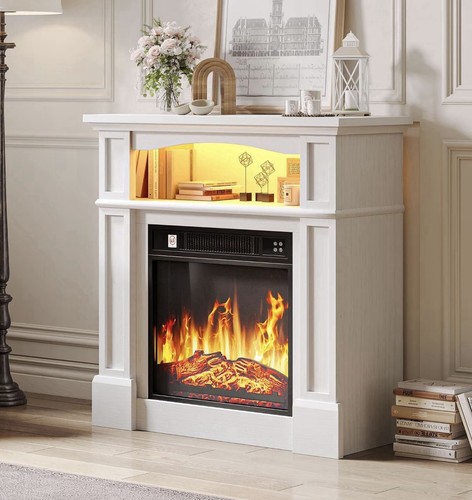 Electric fire place and - place,