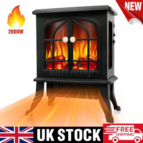Electric fireplace fire heater - fireplace,