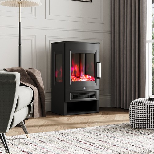 Wifi electric fireplace fire - electric,