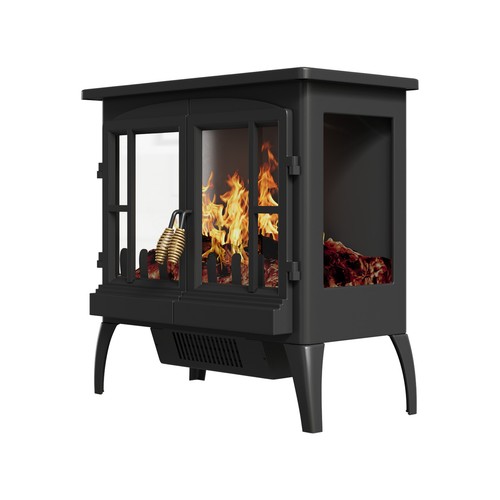2000w electric fireplace led - electric,