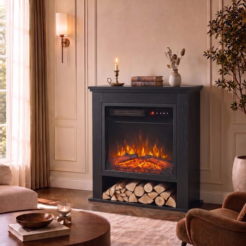 1800w electric fireplace and - 1800w,