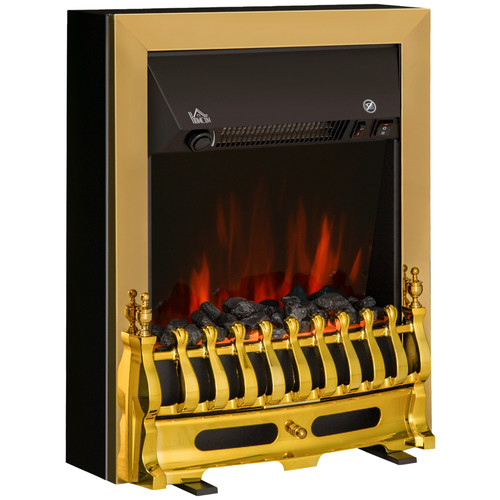 Led flame electric fire place - led,