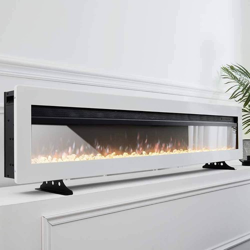 Led fireplace media - fireplace, wall