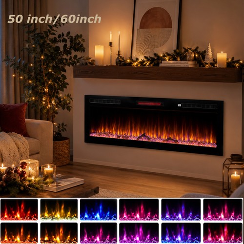 New led fireplace - new, wall