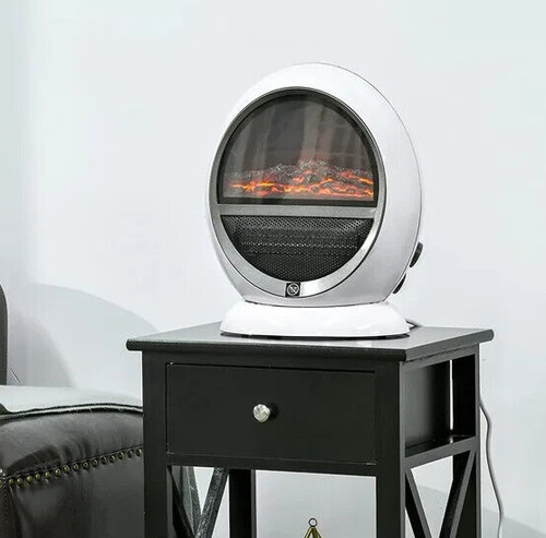 Electric fan heater fire - fan,