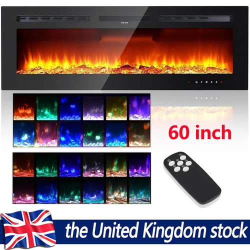 Electric fireplace insert - 60",