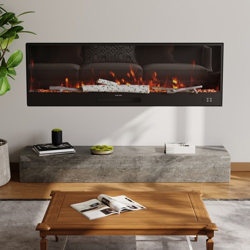 Colour led black - black, glass