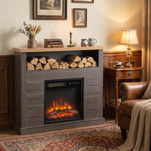 Electric fireplace and - electric,