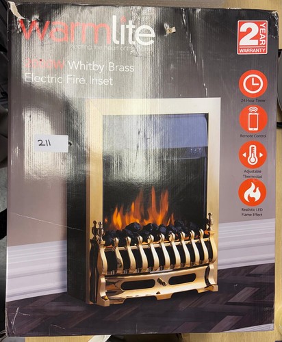 Warmlite whitby 2000w brass - warmlite,