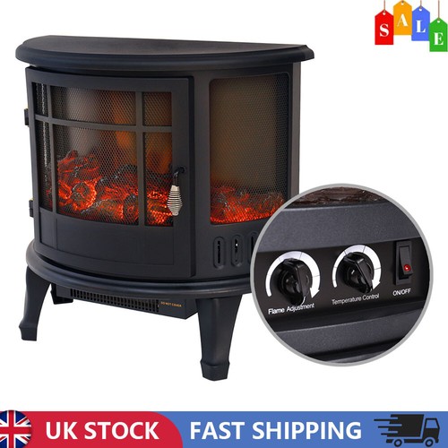 Electric log burning - log, fireplace