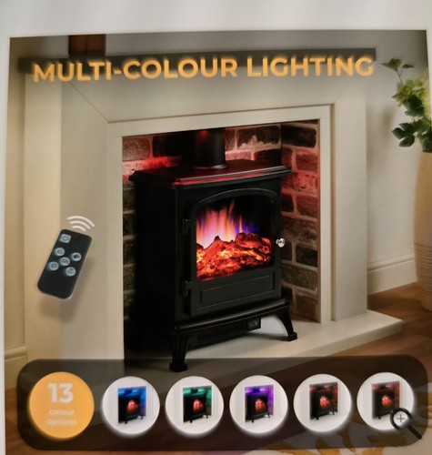 Electric fireplace with - electric,