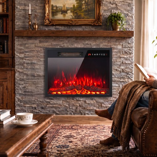 Electric fireplace insert - electric,