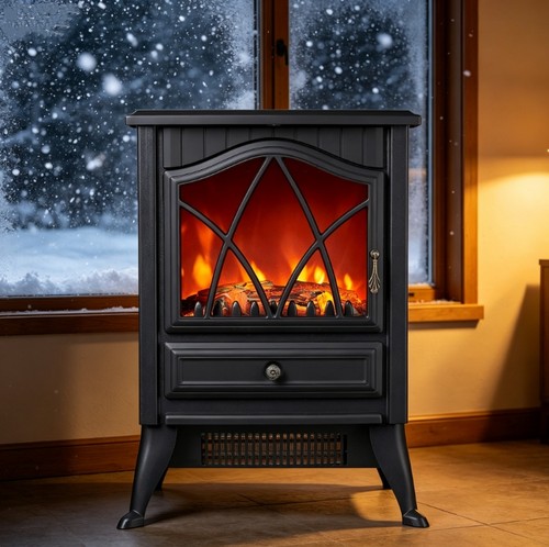 900 1800w electric fireplace - 900/1800w,