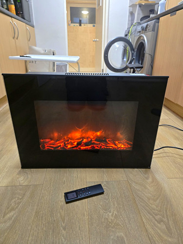 Electric fire black - electric,