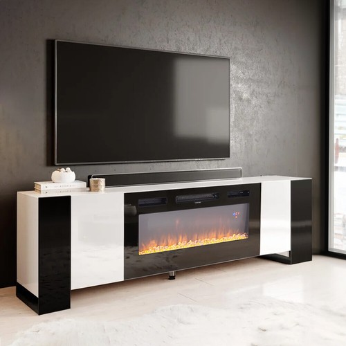 Electric fireplace with - electric,