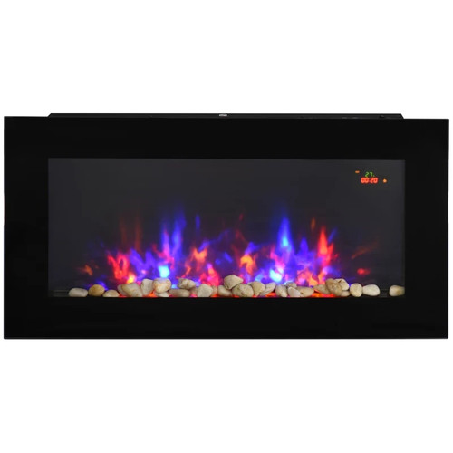 Led wall mounted fireplace - led,