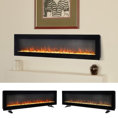 50inch electric fire media - electric,