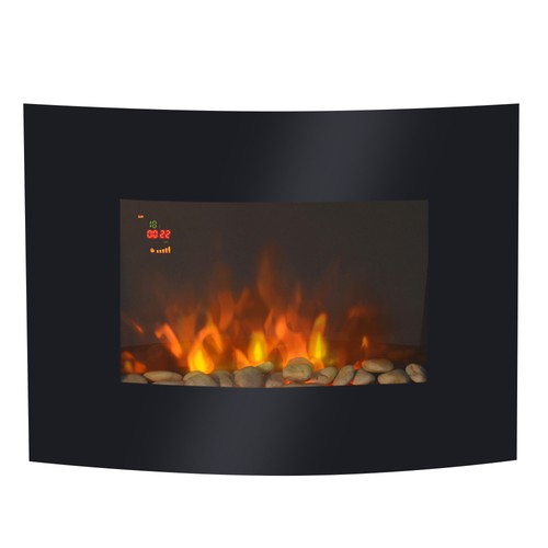 Led wall mounted fireplace - led,