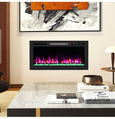 Wifi electric fire - fire, insert