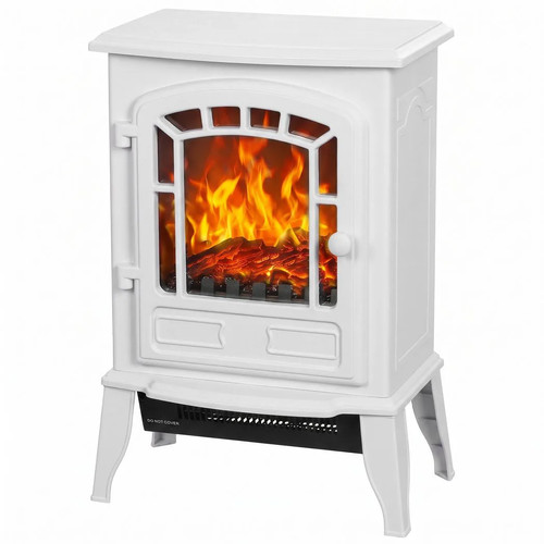 Homcom electric fireplace - electric,