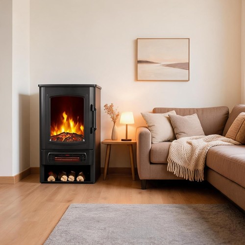 Electric fireplace log - electric,