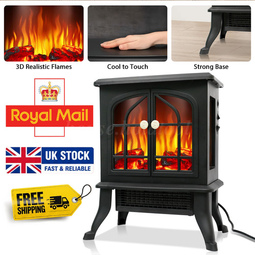 Electric fireplace fire heater - fireplace,