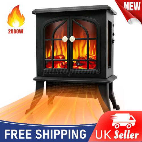 Electric fireplace fire heater - fireplace,