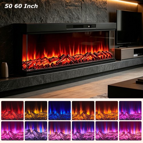 Sided electric media - 50/60", 3-sided