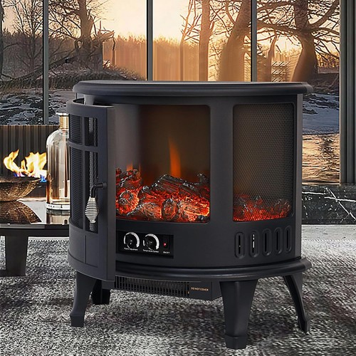 Fire stove heater - fire, with