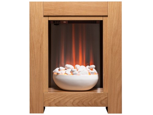 Adam monet fireplace suite oak - monet,
