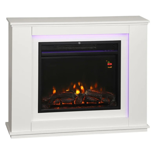 Inset electric fire mantel - inset,